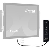 iiyama RC TOUCHV01 Panneau de commande externe, Commande à distance Noir, Moniteur, Avec fil, Appuyez sur les boutons, Noir