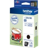 Brother Cartouche d'encre noire LC-22UBK d'origine Noir