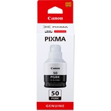 Canon GI-50 PGBK, haut rendement, bouteille d'encre, noire haut rendement, bouteille d'encre, noire, Encre à pigments, 6000 pages, 1 pièce(s)