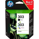 HP 303 cartouches d'encre noire/trois couleurs - 2-pack 3YM92AE
