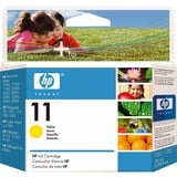 HP Cartouche d'encre 11 C4838A, Jaune, Vente au détail