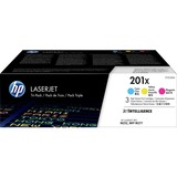 HP Toner LaserJet haute capacité 410X, lot de 3 (CF252XM) 