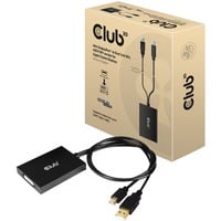 Club 3D Adaptateur actif Mini DisplayPort vers DVI Dual Link, version HDCP OFF pour Apple Cinema Displays 