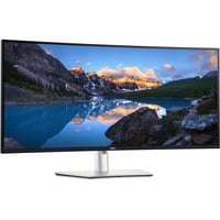 Dell UltraSharp U4025QW 39.7" 4K Ultra HD Moniteur UltraWide incurvé Argent, 1x DisplayPort, 1x HDMI, 3x USB-C, 5x USB-A, 2x Thunderbolt, 1x RJ-45, 120 Hz