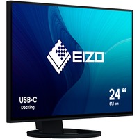EIZO FlexScan EV2485 24" Moniteur Noir, HDMI, DisplayPort, 4x USB-A 3.2 (5 Gbit/s), USB-C