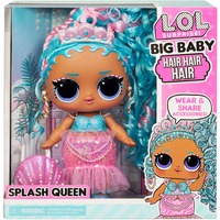 MGA Entertainment L.O.L. Surprise ! - Big Baby Hair Hair Doll - Splash Queen, Poupée 