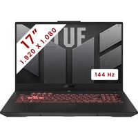 ASUS TUF Gaming A17 (FA707NU-HX023W) 17.3" PC portable gaming Gris | Ryzen 7 7735HS | RTX 4050 | 16 Go | 512 Go SSD