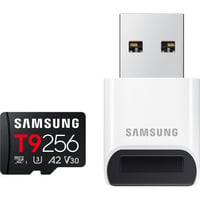 Samsung T9 microSDXC 256 Go, Carte mémoire Noir