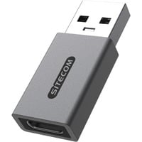 Sitecom Mini adaptateur USB-A vers USB-C Gris