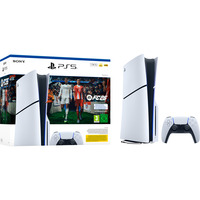 Sony PlayStation 5 Slim 1 To E-Chassis - Pack FC 26, Console de jeu Blanc/Noir