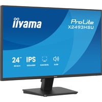 iiyama ProLite X2493HSU-B1 23.8" Moniteur  Noir (Mat), 60,5 cm (23.8"), 1920 x 1080 pixels, Full HD, LED, Noir