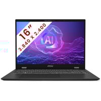 MSI Prestige 16 AI+ Evo (B2VMG-018BE) 16" PC portable Copilot+ Gris | Core Ultra 9 288V | Arc Graphics 140V | 32 Go | 1 To SSD