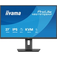 iiyama ProLite XB2797QSNP-B1 27" Moniteur Noir, 1x DisplayPort, 1x HDMI, 3x USB-C, 2x USB-A, 1x RJ-45