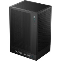 DeepCool CH170 DIGITAL boîtier mini tower Noir | 2x USB-A | 1x USB-C