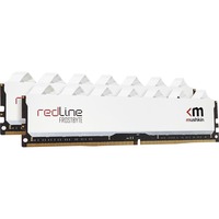 Mushkin 16 Go ECC DDR4-3600 Kit, Mémoire vive Blanc, MRD4E360GKKP8GX2, Redline ECC White