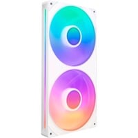 NZXT F280 RGB CORE, Ventilateur de boîtier Blanc