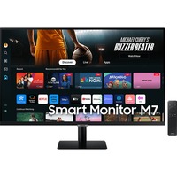 SAMSUNG Smart Monitor M7 M70D LS32DM702UUXEN 32" 4K UHD Noir, 2x HDMI, USB-C, WiFi, BT, Sound
