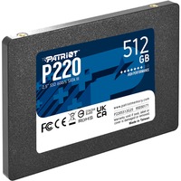 Patriot P220 512 Go SSD Noir