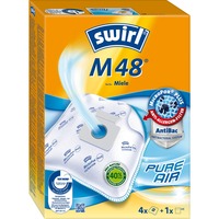 Swirl M 48 Accessoires et fournitures pour aspirateur, Sac pour aspirateur Bleu, Blanc, Jaune, 4 pièce(s), 1 pièce(s)