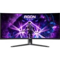 AOC AGON PRO AG346UCD 34" Moniteur UltraWide gaming incurvé Noir/gris, 175 Hz, HDMI, DisplayPort, audio, USB