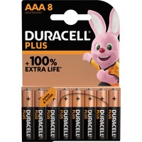 Duracell Plus Alkaline AAA, Batterie 8 pièces