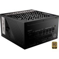 MSI MPG A1000G PCIE5 alimentation modulaire 1000 watt Noir, 1x 12V-2x6, 6x PCIe, 1000 W, 100 - 240 V, 50 - 60 Hz, Actif, 120 W, 1000 W