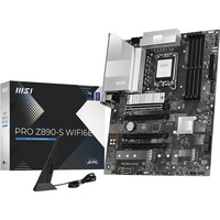 MSI PRO Z890-S WIFI6E carte mère socket 1851 Noir/Argent