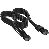 Corsair PCIe 12 V - 2x6 vers PCIe 12 V - 2x6 600 W, Câble Noir, 650 mm