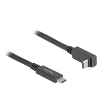 DeLOCK USB-C 3.2 Gen 1 > USB-C, Câble Noir, 1 mètre