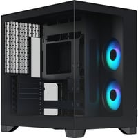 Fractal Design Fractal Design Pop 2 Vision RGB boîtier midi tower Noir | 1x USB-A | 1x USB-C | RGB | Verre Trempé
