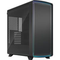 Fractal Design Summit Ambience boîtier midi tower Noir | 2x USB-A | 1x USB-C | RGB | Window