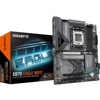 GIGABYTE X870 EAGLE WIFI7, Socket AM5 carte mère Noir/gris, RAID, 2.5 Gb-LAN, WLAN, BT, Sound, ATX