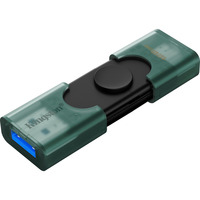 Kingston DataTraveler Duo 128 Go, Clé USB Vert, DTDEG2/128Go