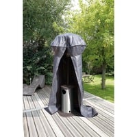 Nature Housse pour meubles de jardin pour le chauffage du patio, Finition Noir, 6030619