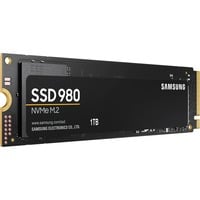 Samsung 980, 1 To SSD MZ-V8V1T0BW, M.2 (2280), PCIe Gen 3.0 x4, NVMe 1.4