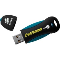 Corsair Flash Voyager 64 Go, Clé USB Noir/Bleu, CMFVY3A-64Go