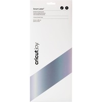 Cricut Joy Smart Label - Permanent - Writable Silver, Film autocollant Argent, 33 cm