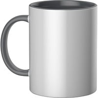 Cricut Mug Grey - 425 ml, Coupe Blanc/gris, 1 pièce