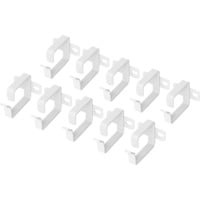 Digitus Anneaux de guidage des câbles 1U, Guide-câble Gris, 10 pièces