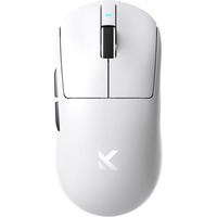 MCHOSE Souris gaming sans fil A7 Pro Blanc, Jusqu'à 26 000 ppp, 2,4 GHz / USB-C / Bluetooth