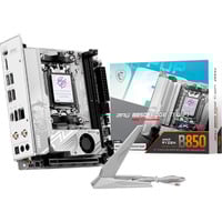 MSI MPG B850I EDGE TI WIFI carte mère socket AM5 RAID, 5Gb-LAN, Wi-Fi 7, BT, Sound, ATX