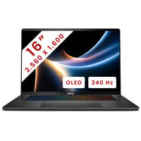 MSI Stealth 16 AI+ (B3WH-015BE) 16" PC portable gaming Copilot+  Noir | Core Ultra 9 386H | RTX 5070 Ti | 32 Go | 1 To SSD | 240 Hz