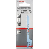 Bosch 2 608 656 253 Lame de scie sauteuse, à chantourner et sabre 