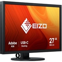 EIZO CS2731 ColorEdge 27" Moniteur Noir, 68,6 cm (27"), 2560 x 1440 pixels, Quad HD, LED, 16 ms, Noir