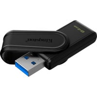 Kingston DataTraveler Exodia S 64 Go, Clé USB Noir