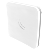 MikroTik SXTsq Lite2 (RBSXTSQ2ND), Point d'accès Blanc/gris, Qualcomm QCA9533 CPU, Passive PoE