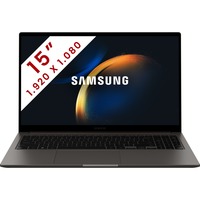SAMSUNG Galaxy Book3 (NP750XFG-KA1BE) 15.6" PC portable Gris foncé | Core i5-1335U | Iris Xe Graphics | 8 Go | 512 Go SSD