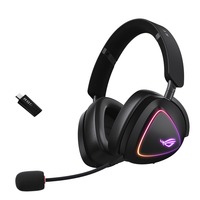 ASUS ROG Delta II casque gaming over-ear Noir, 3.5mm / 2.4GHz / Bluetooth