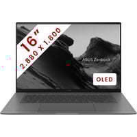 ASUS ZenBook S16 OLED (UM5606GA-SS188W) 16" PC portable Copilot+  Gris | Ryzen AI 9 465 | Radeon 880M | 32 Go | 1 To SSD