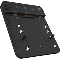 ICY BOX IB-2915MSCL-C31 CloneStation, Station d'accueil Noir, SATA vers M.2 NVMe, double baie, bidirectionnel
